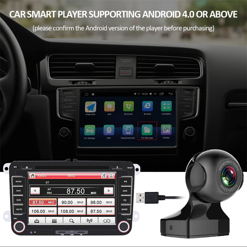 170° WiFi 1080P Dash Cam with G-Sensor