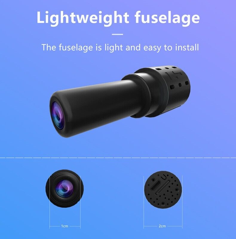 WiFi Mini Pinhole Camera – DIY Hidden Home Camera