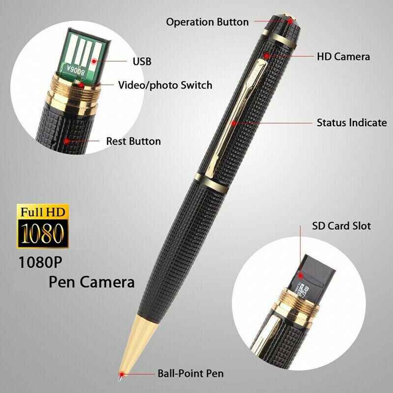 1080P HD Pocket Pen Camera