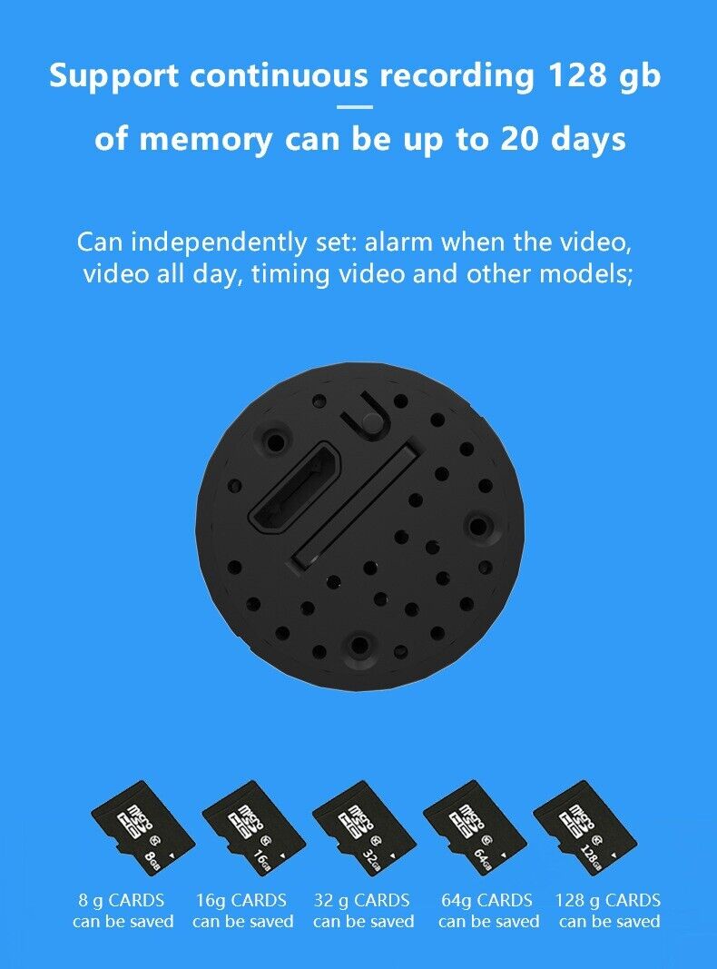 WiFi Mini Pinhole Camera – DIY Hidden Home Camera