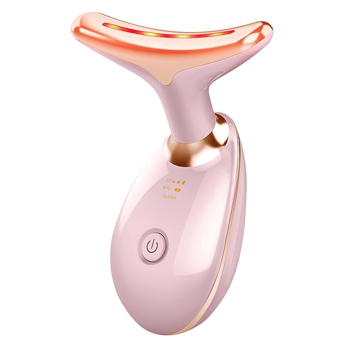 7-Color Microcurrent Facial Massager for Face & Neck