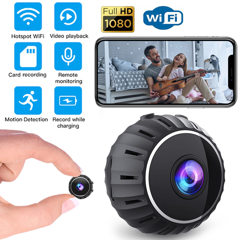 Mini Wireless WiFi Nanny Camera – HD 1080P