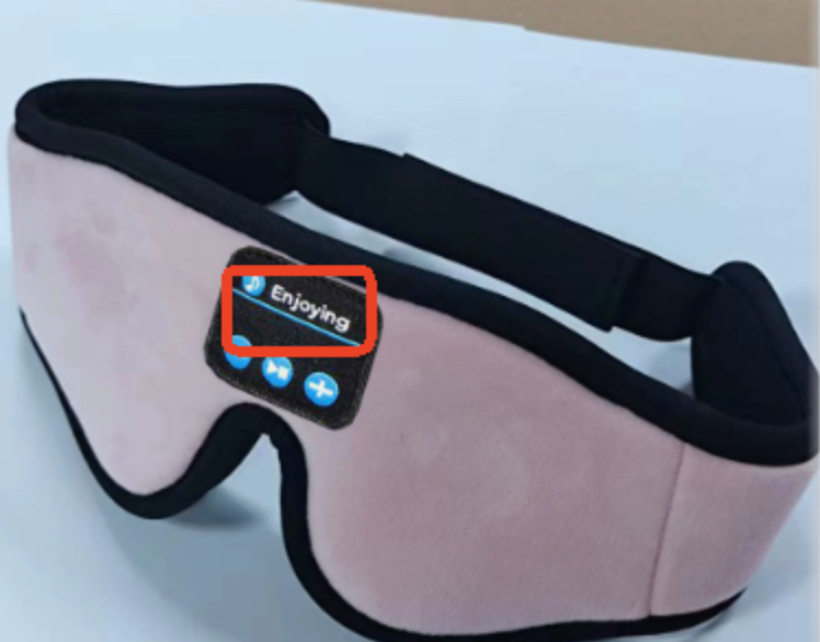 3D Bluetooth Sleep Eye Mask with Stereo Music