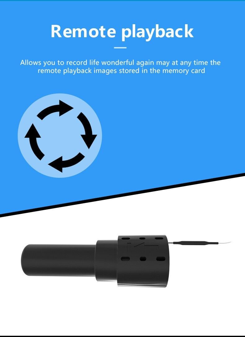 WiFi Mini Pinhole Camera – DIY Hidden Home Camera