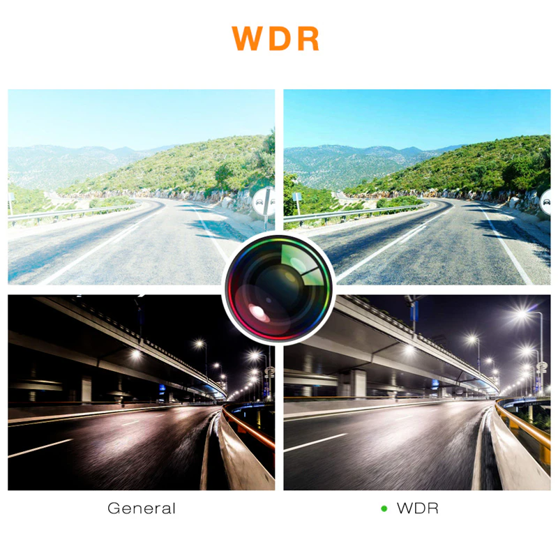 170° WiFi 1080P Dash Cam with G-Sensor