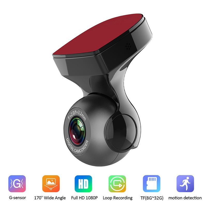 170° WiFi 1080P Dash Cam with G-Sensor