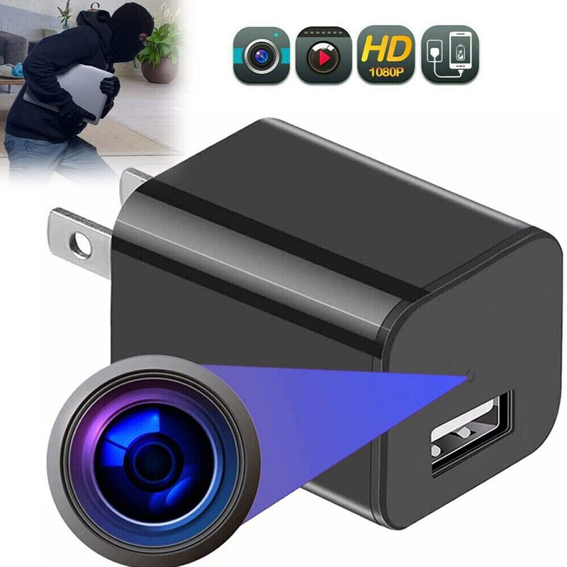 Mini Hidden Nanny Camera – 1080P with Night Vision & Audio
