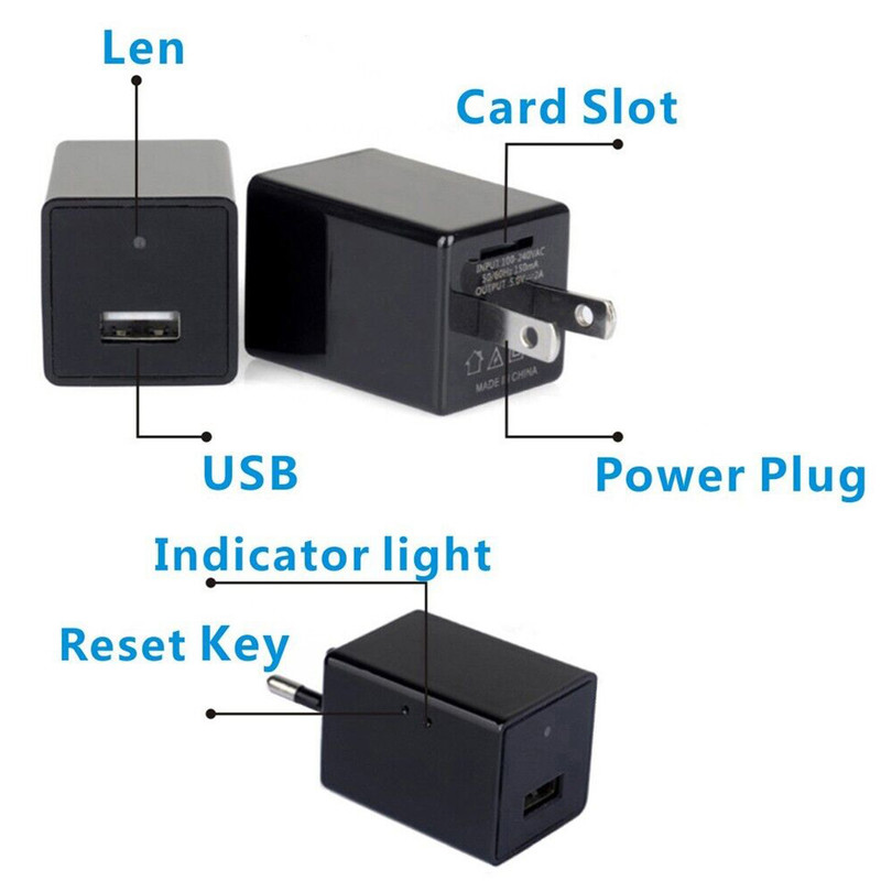 Mini Hidden Nanny Camera – 1080P with Night Vision & Audio