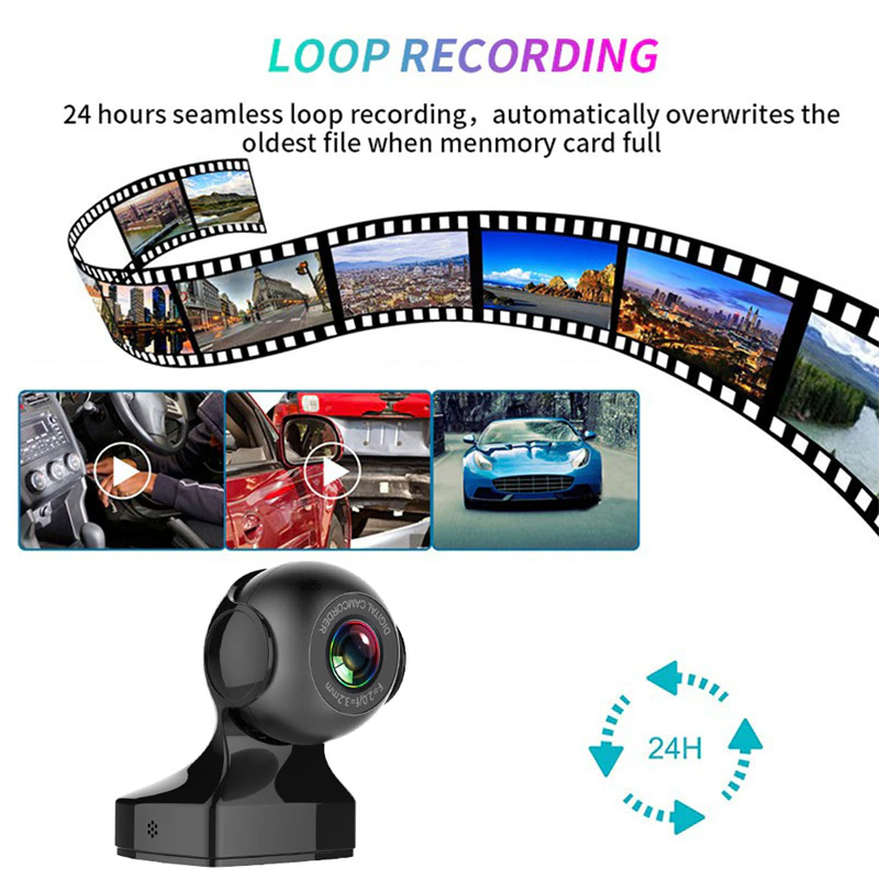 170° WiFi 1080P Dash Cam with G-Sensor