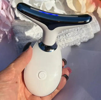 7-Color Microcurrent Facial Massager for Face & Neck