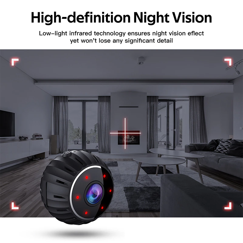 Mini Wireless WiFi Nanny Camera – HD 1080P